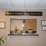 Reception area inside of North Shore Oral Surgery
