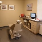 Exam room inside of North Shore Oral Surgery