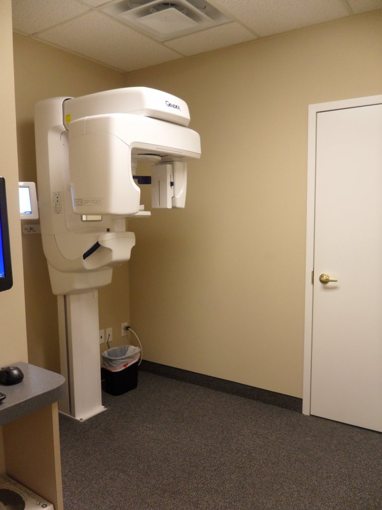 CT Scanner inside of North Shore Oral Surgery